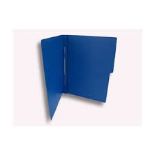 Folder C/Broche Oficio Azul Oscuro C/10