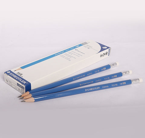 Lápiz Staedtler Con Goma #2 C/12 Azul