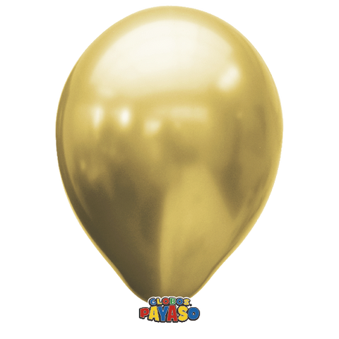Globo Payaso No 11 Platinum C/25 Dorado