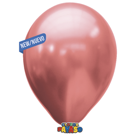 Globo Payaso No 11 Platinum C/25 Rose Gold