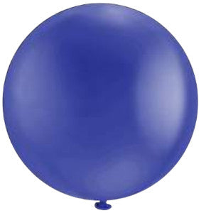 Globo Payaso No 36 Redondo Azul Royal C/3
