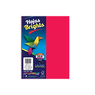 Hoja Colores Diem C/100 Rojo Eléctrico 04