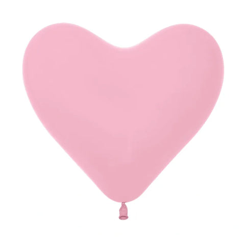 Globo Sempertex  No. 12 Fashion Corazon Rosado C/50
