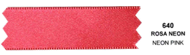 Listón Satinex Doble Cara 45MTS 1715 #5 640 Rosa Neon