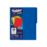 Folder Diem T/Carta Super Cobalto C/25