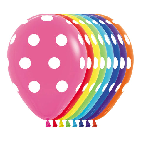 Globo Sempertex Fashion Surtido Polka Dots No.12 C/50