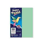 Hoja Colores Diem C/100 Verde Pastel 08